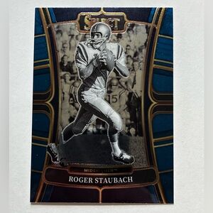 Panini Select Roger Staubach Navy Football NFL Trading Card